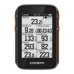 Coospo BC200 Wireless Bicycle Computer GPS Bike Speedometer Cycling Odometer 2.6in Bluetooth5.0 ANT+ APP Sync Slope Altitude